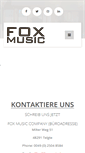 Mobile Screenshot of foxmusic.de