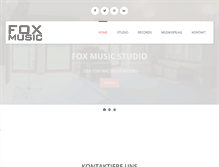 Tablet Screenshot of foxmusic.de